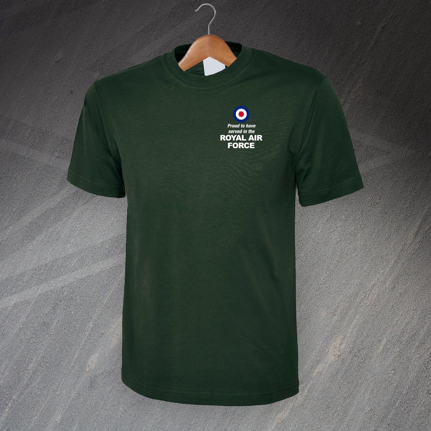 Proud to Have Served in The Royal Air Force Embroidered T-Shirt