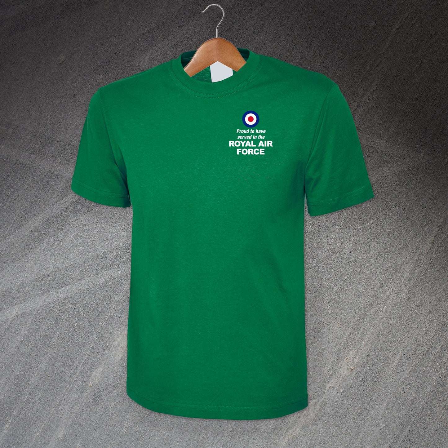 Proud to Have Served in The Royal Air Force Embroidered T-Shirt