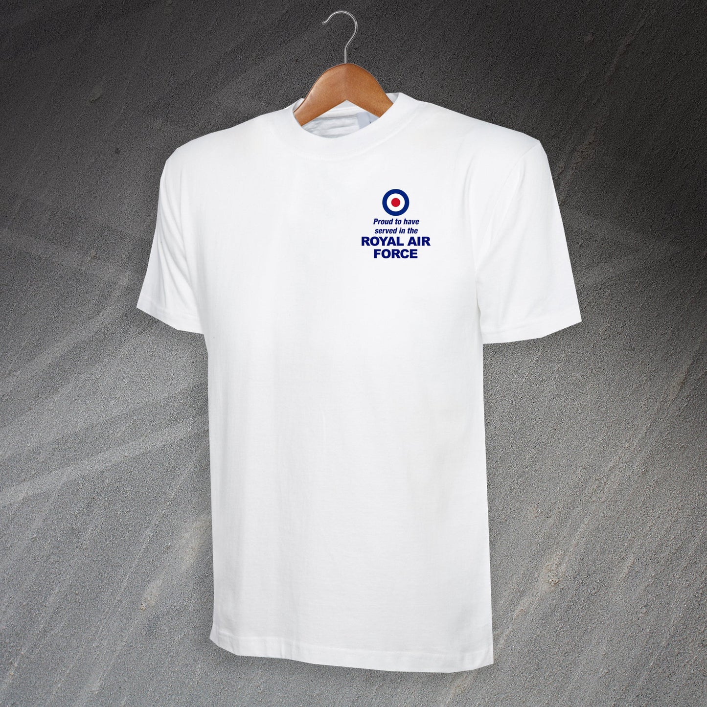 Proud to Have Served in The Royal Air Force Embroidered T-Shirt