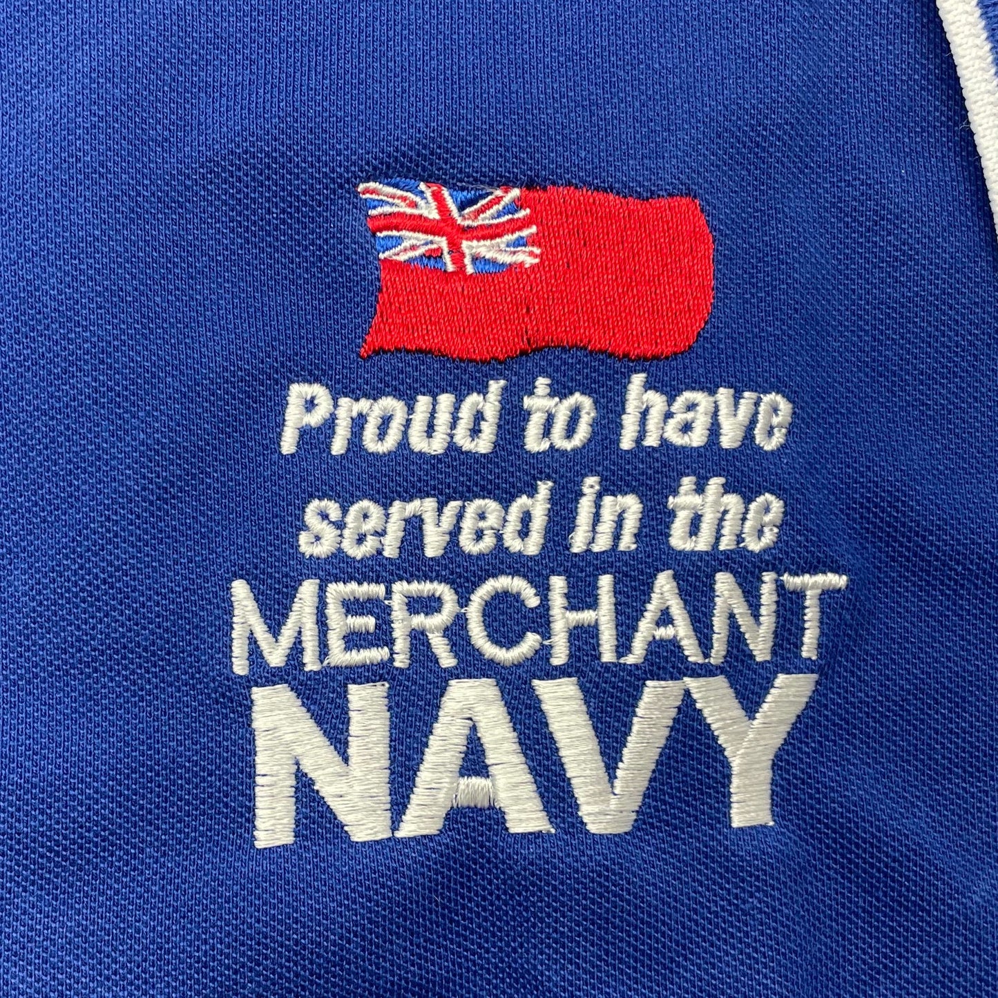 Merchant Navy Embroidered Polo Shirt