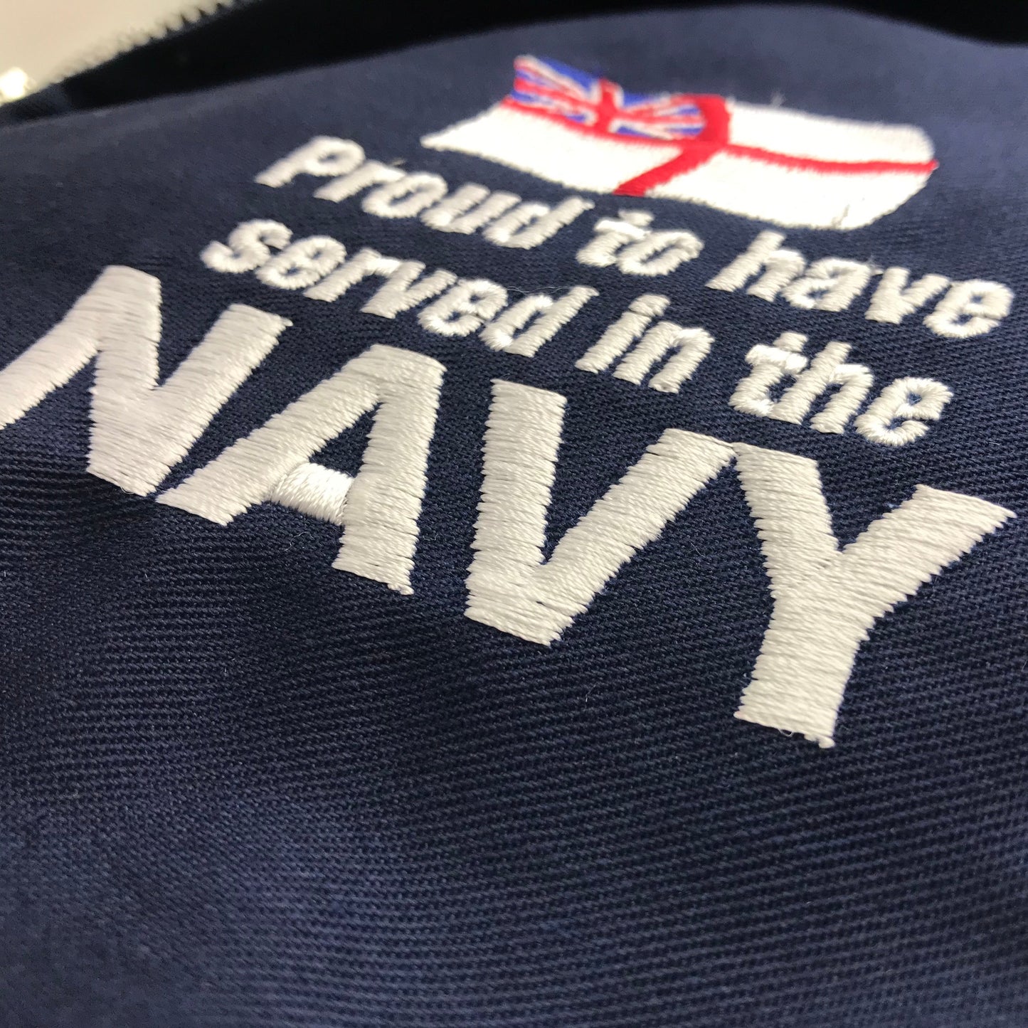 Navy Harrington Jacket