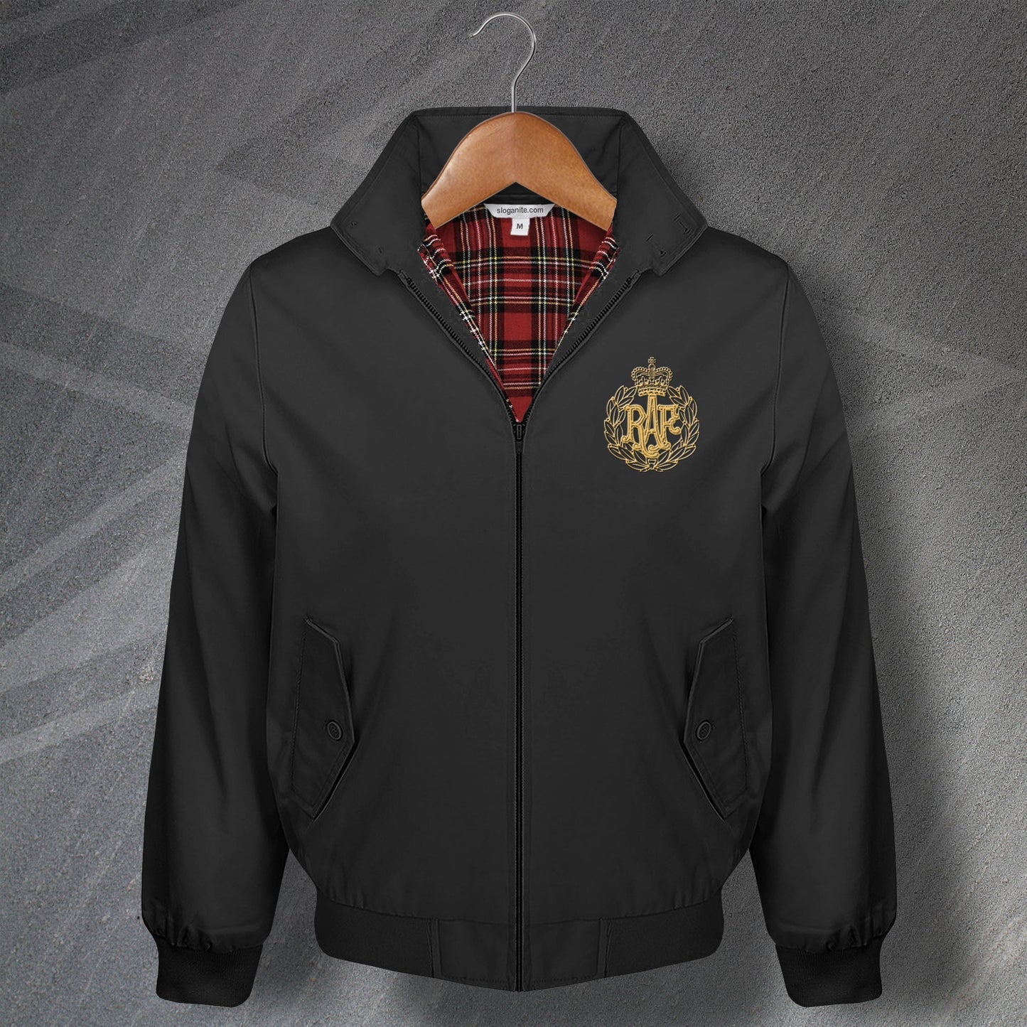 RAF Cap Badge Harrington Jacket
