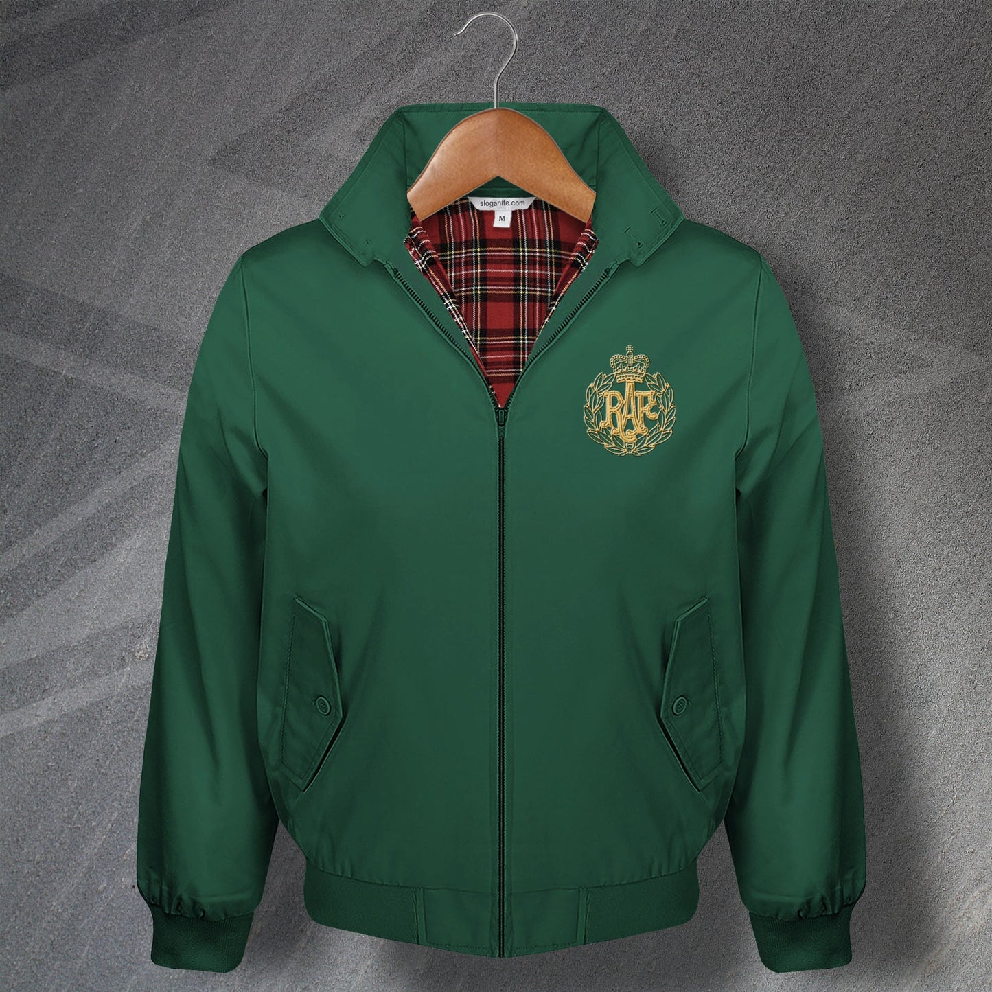 RAF Cap Badge Harrington Jacket