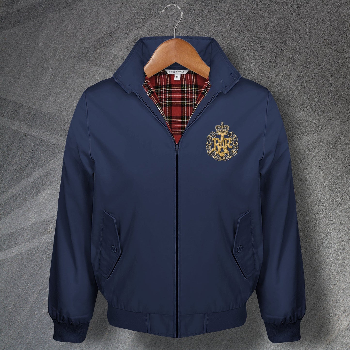 RAF Cap Badge Harrington Jacket