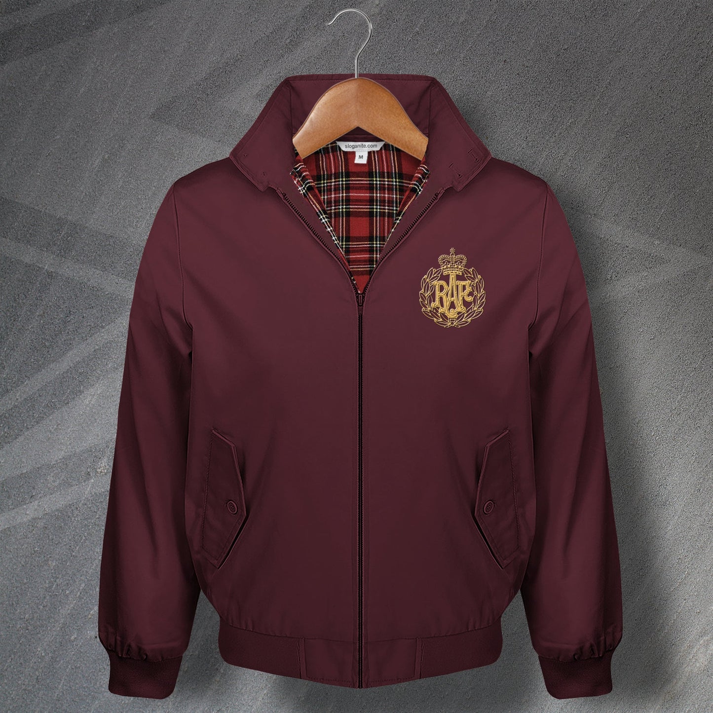RAF Cap Badge Harrington Jacket