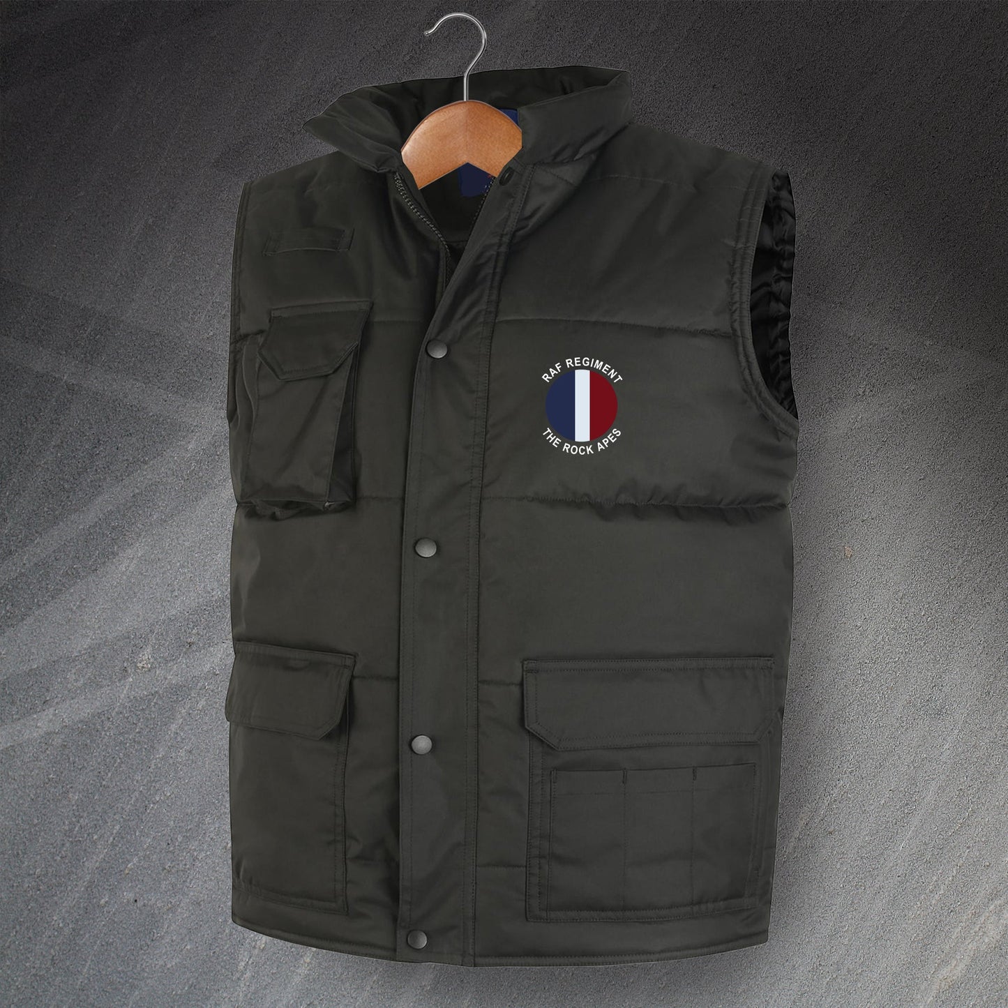 The Rock Apes TRF Embroidered Super Pro Bodywarmer