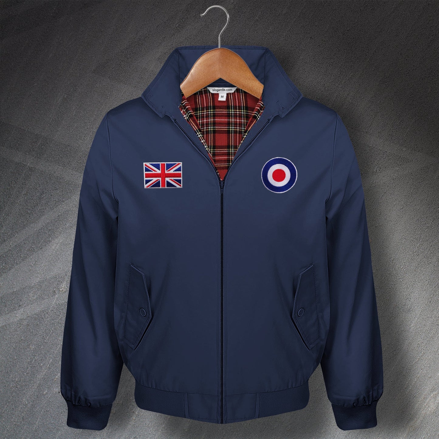 RAF Union Jack Roundel Harrington Jacket