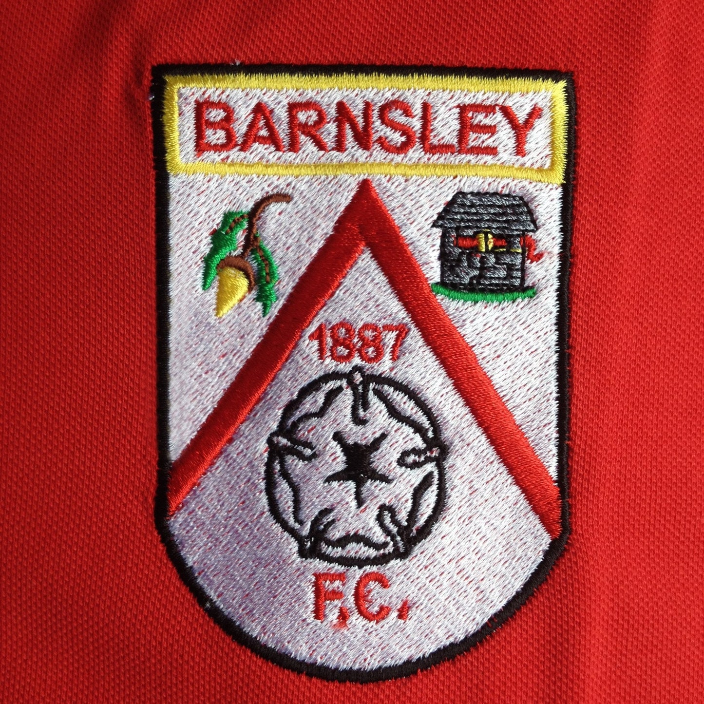 Retro Barnsley Embroidered Badge
