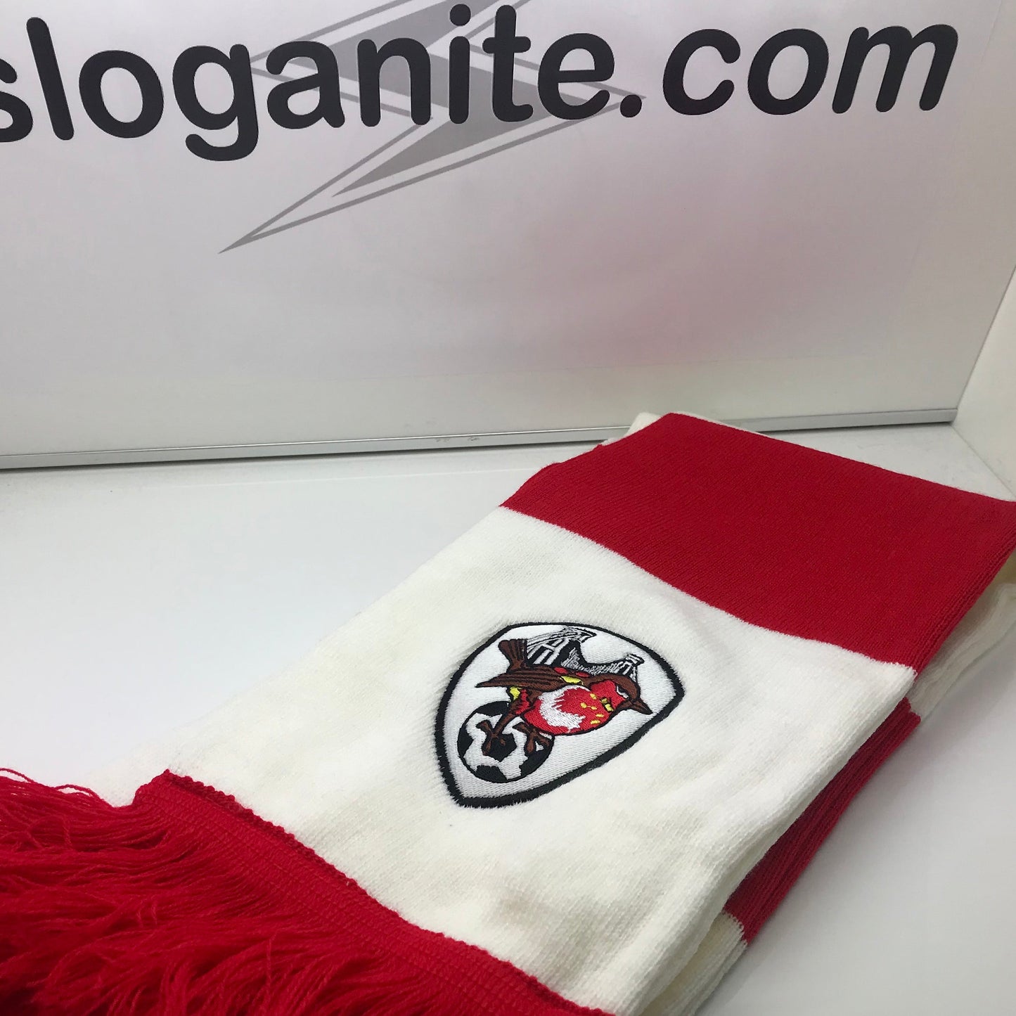 Bristol City Football Bar Scarf