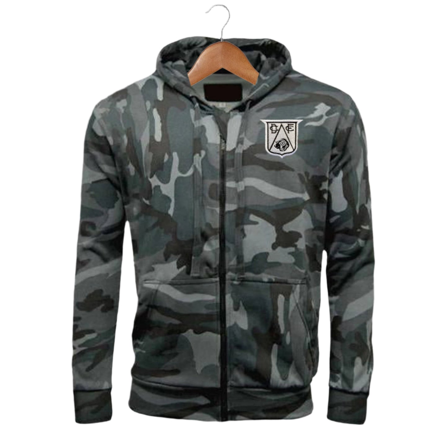 Derby County Camo Hoodie