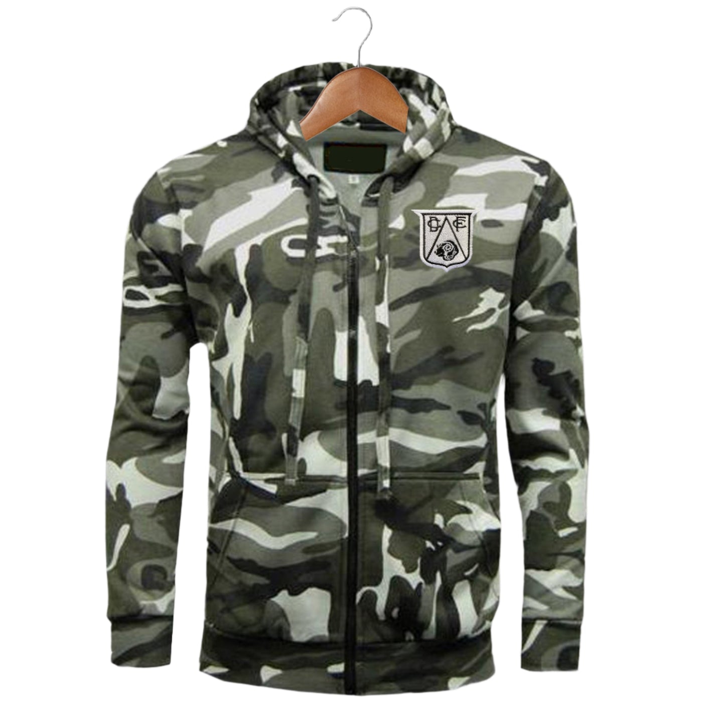 Derby County Camo Hoodie