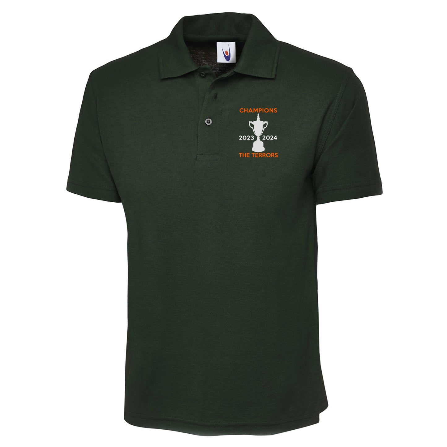 Dundee United Champions 2023-24 The Terrors Polo Shirt