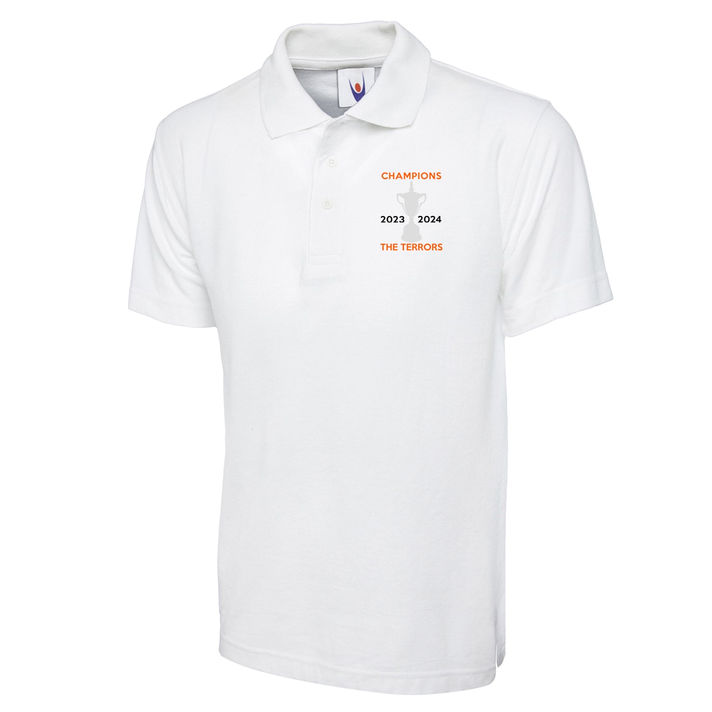 Dundee United Champions 2023-24 The Terrors Polo Shirt