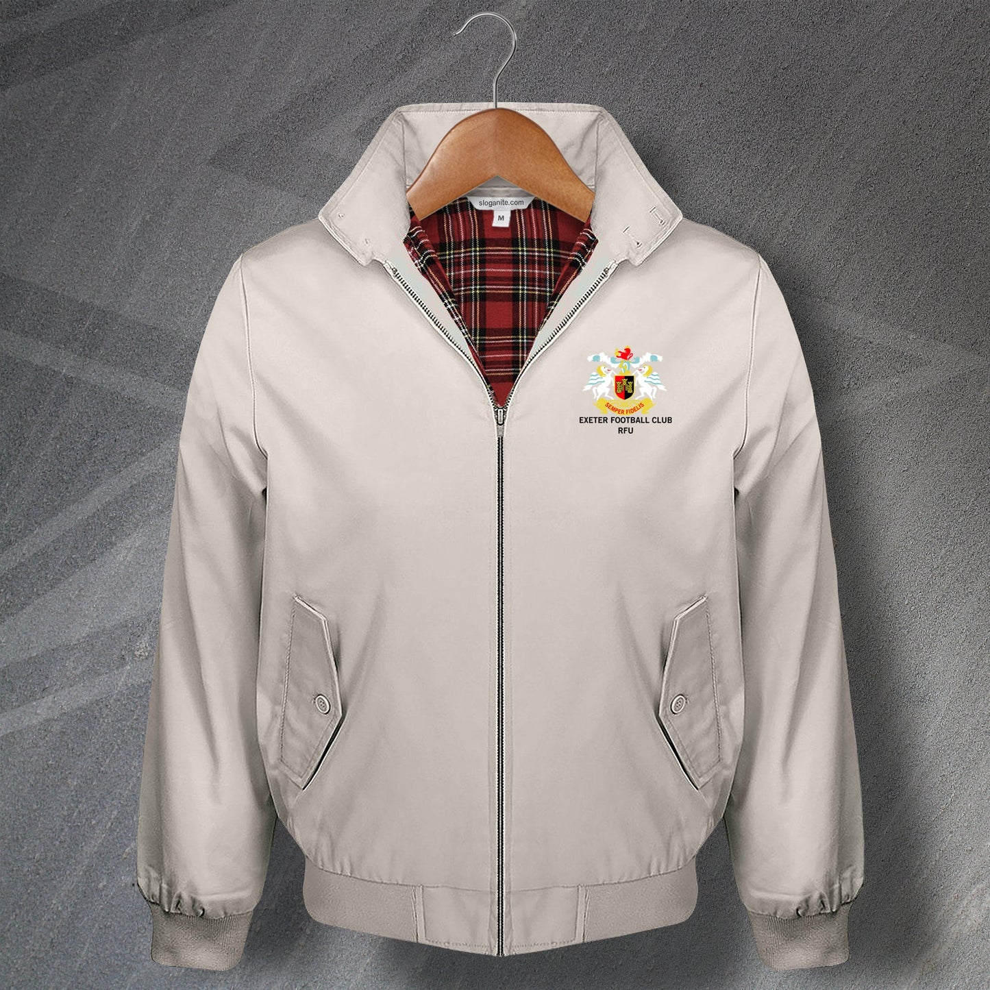 Retro Exeter FC RFU Harrington Jacket