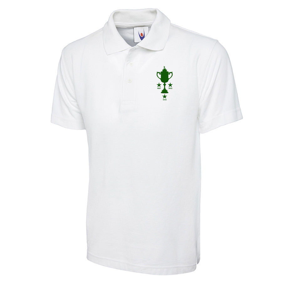 Retro Hibs Cup Winners Polo Shirt