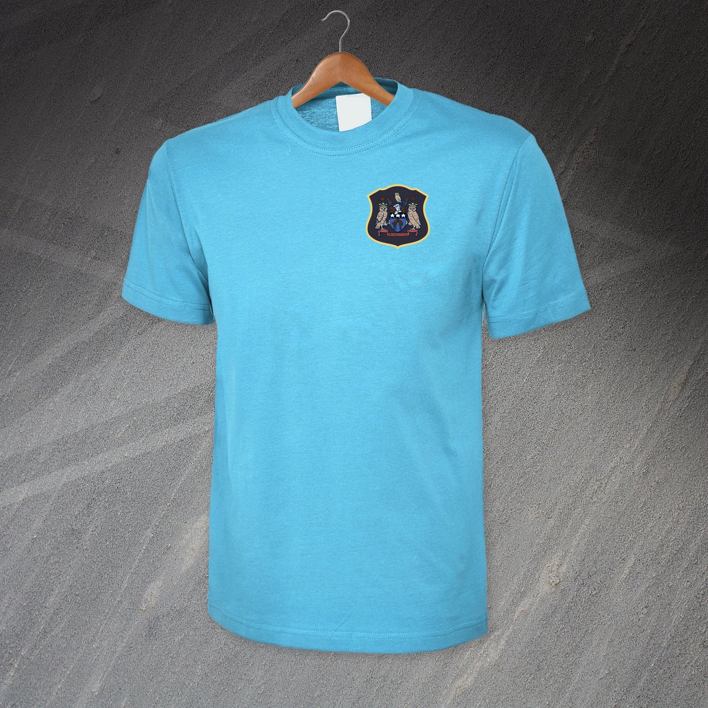 Retro Leeds City 1900s Embroidered T-Shirt