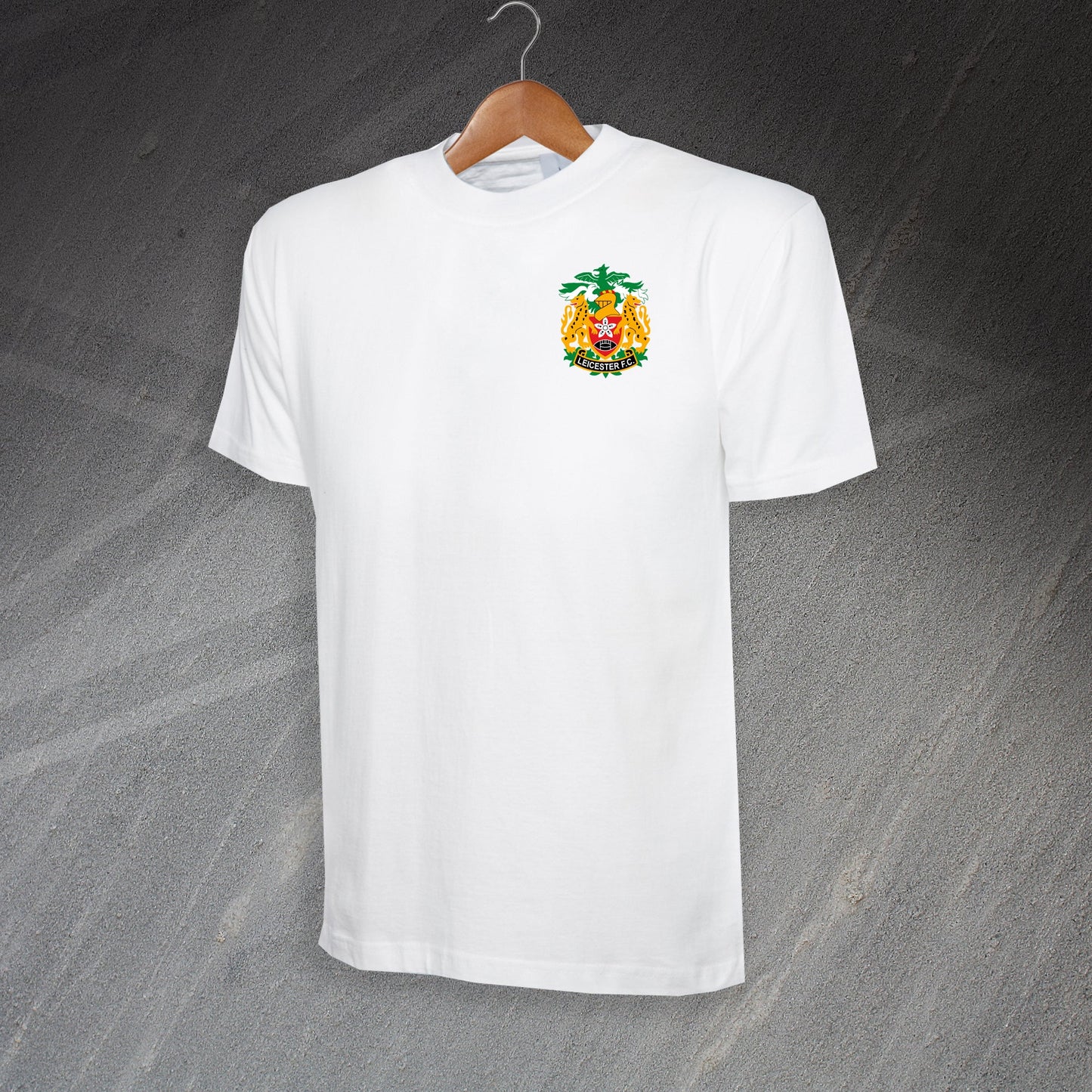 Retro Leicester FC Rugby 1990s Embroidered T-Shirt