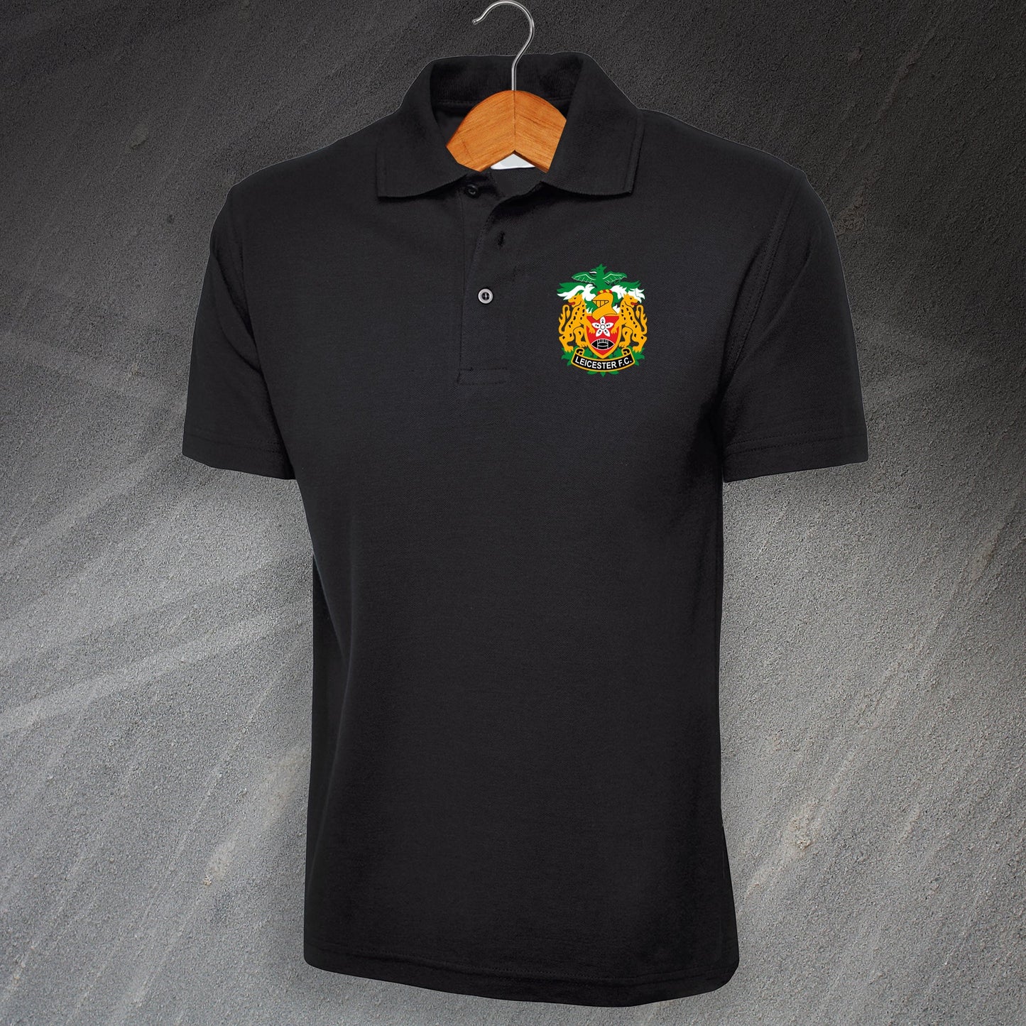 Retro Leicester Tigers Polo Shirt