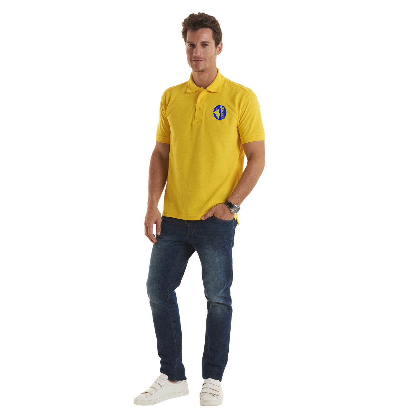 Retro Mansfield 1984 Embroidered Classic Polo Shirt