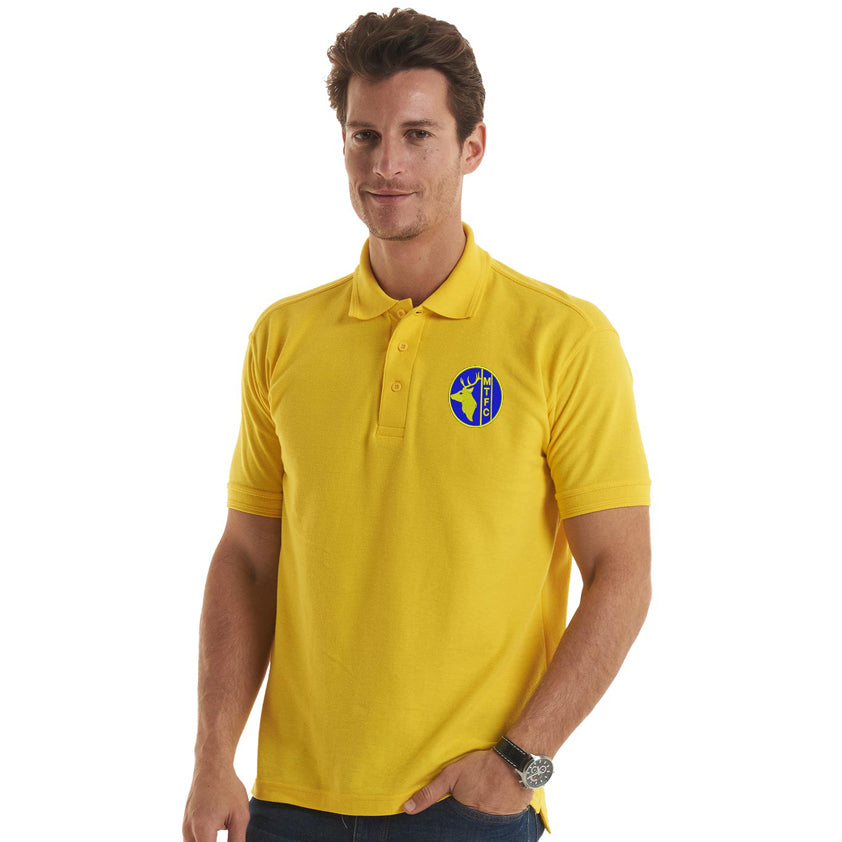 Retro Mansfield 1984 Embroidered Classic Polo Shirt