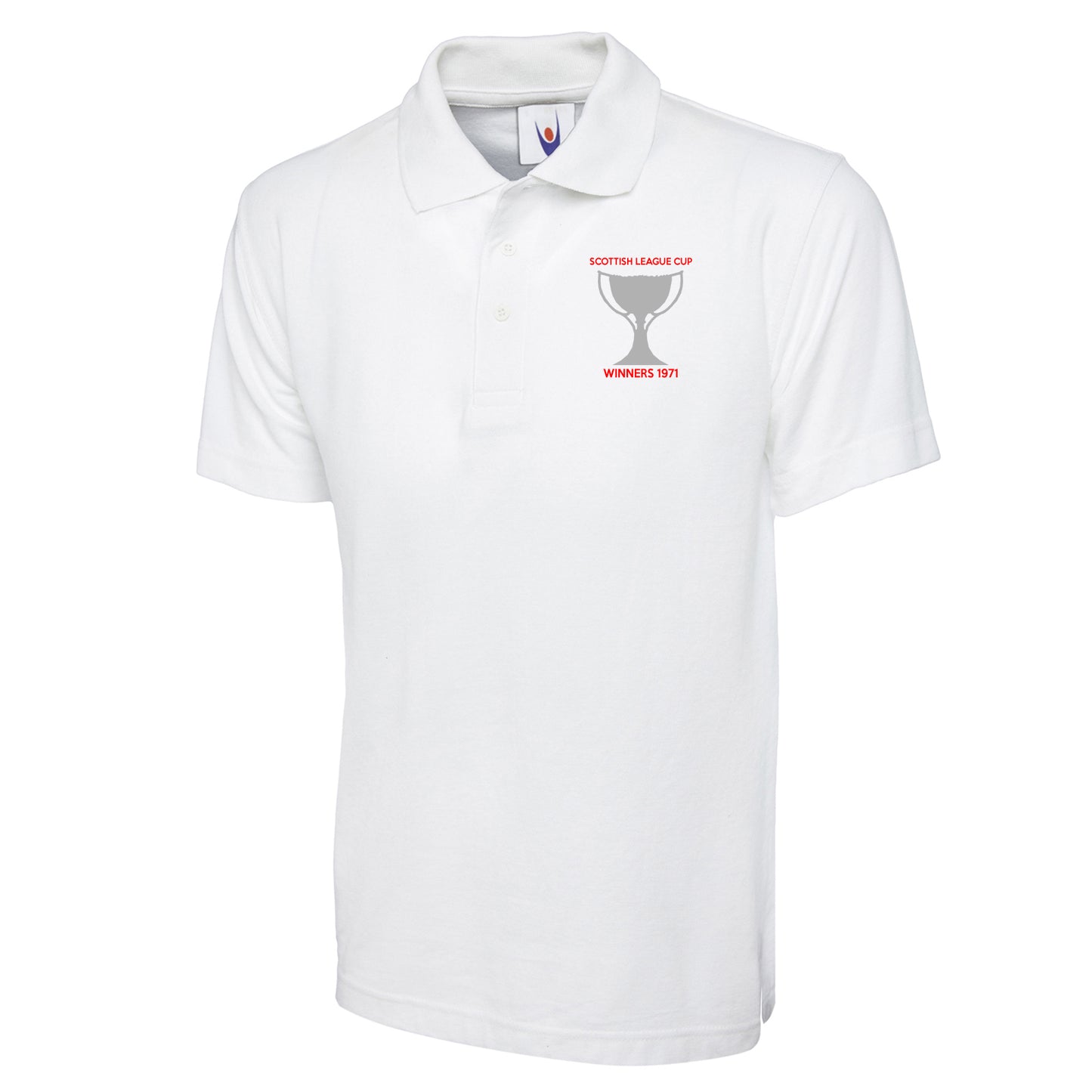 Retro Partick Thistle 1991 League Cup Winners Polo Shirt