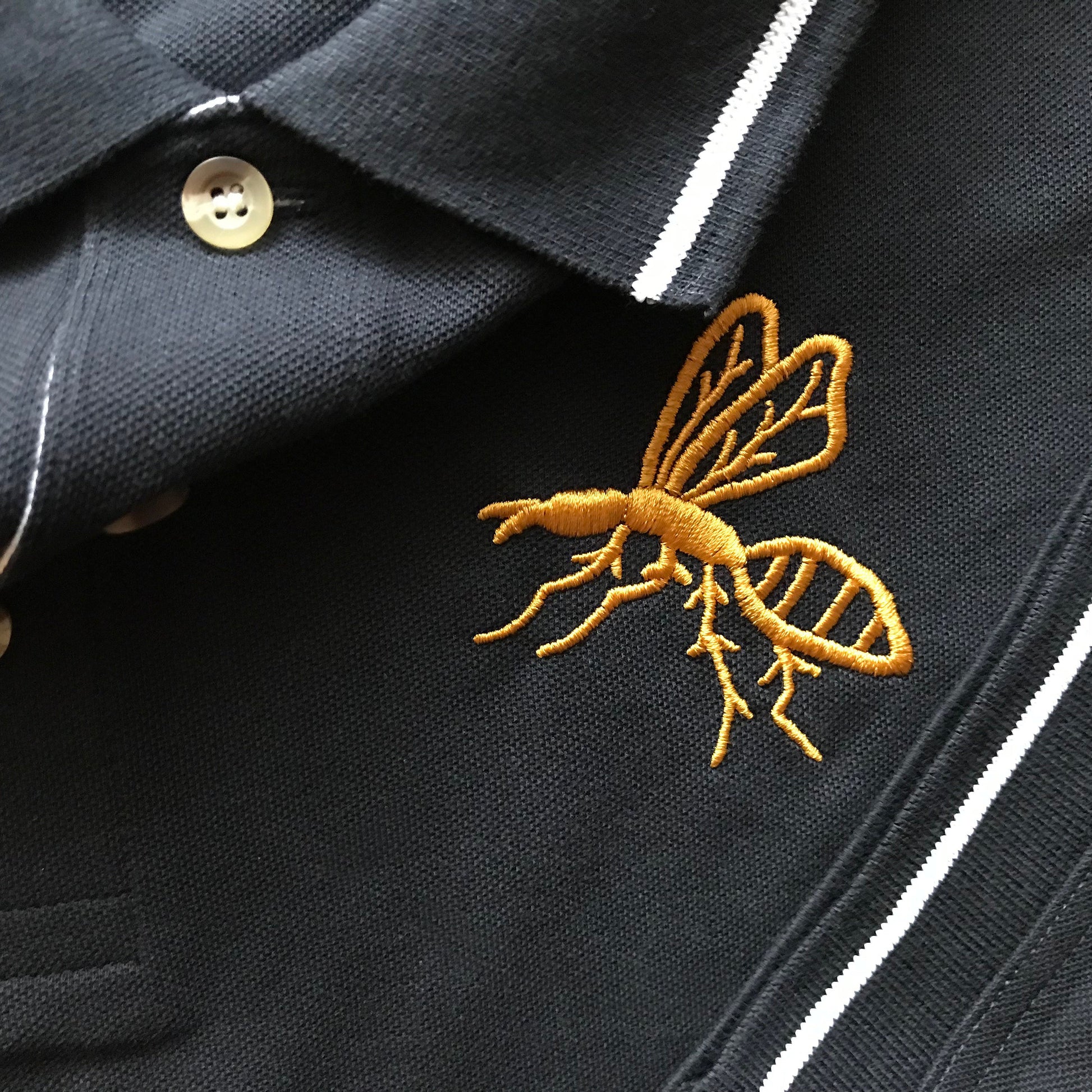 Retro Wasps Rugby Polo Shirt