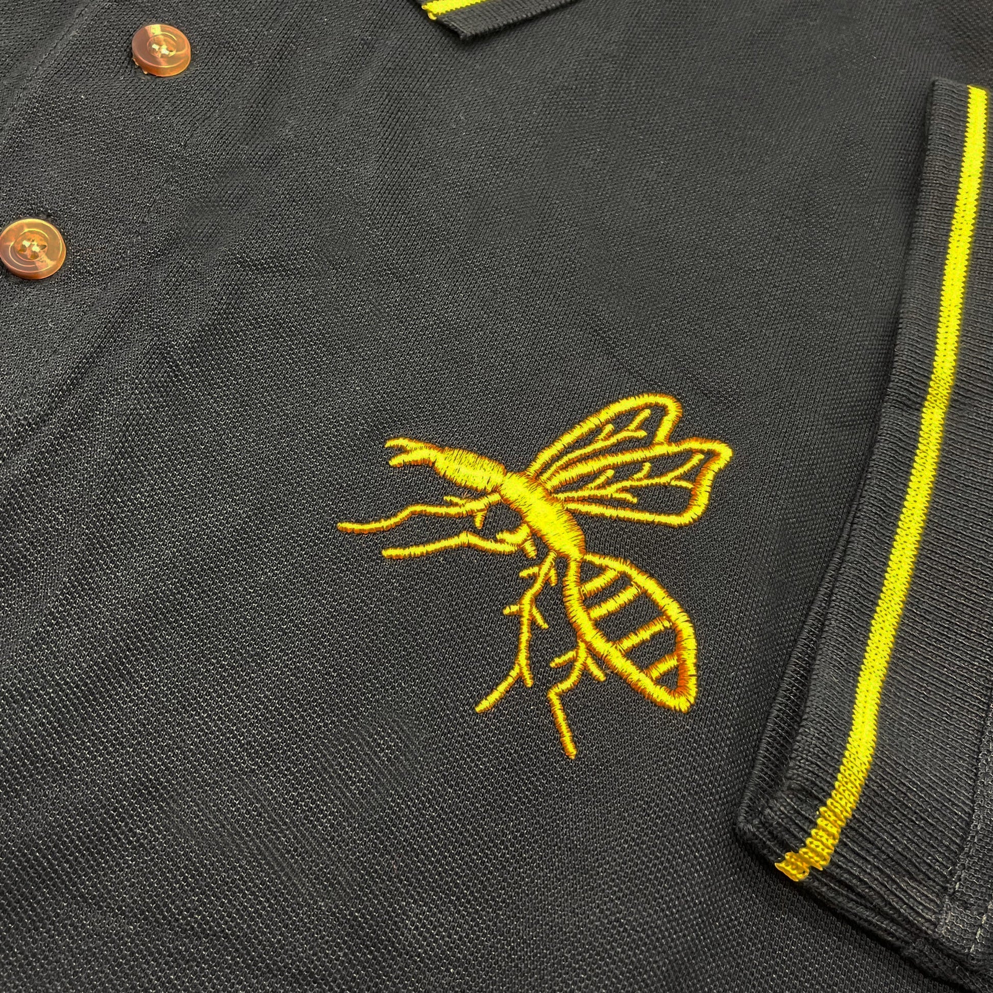 Retro Wasps Rugby Polo Shirt