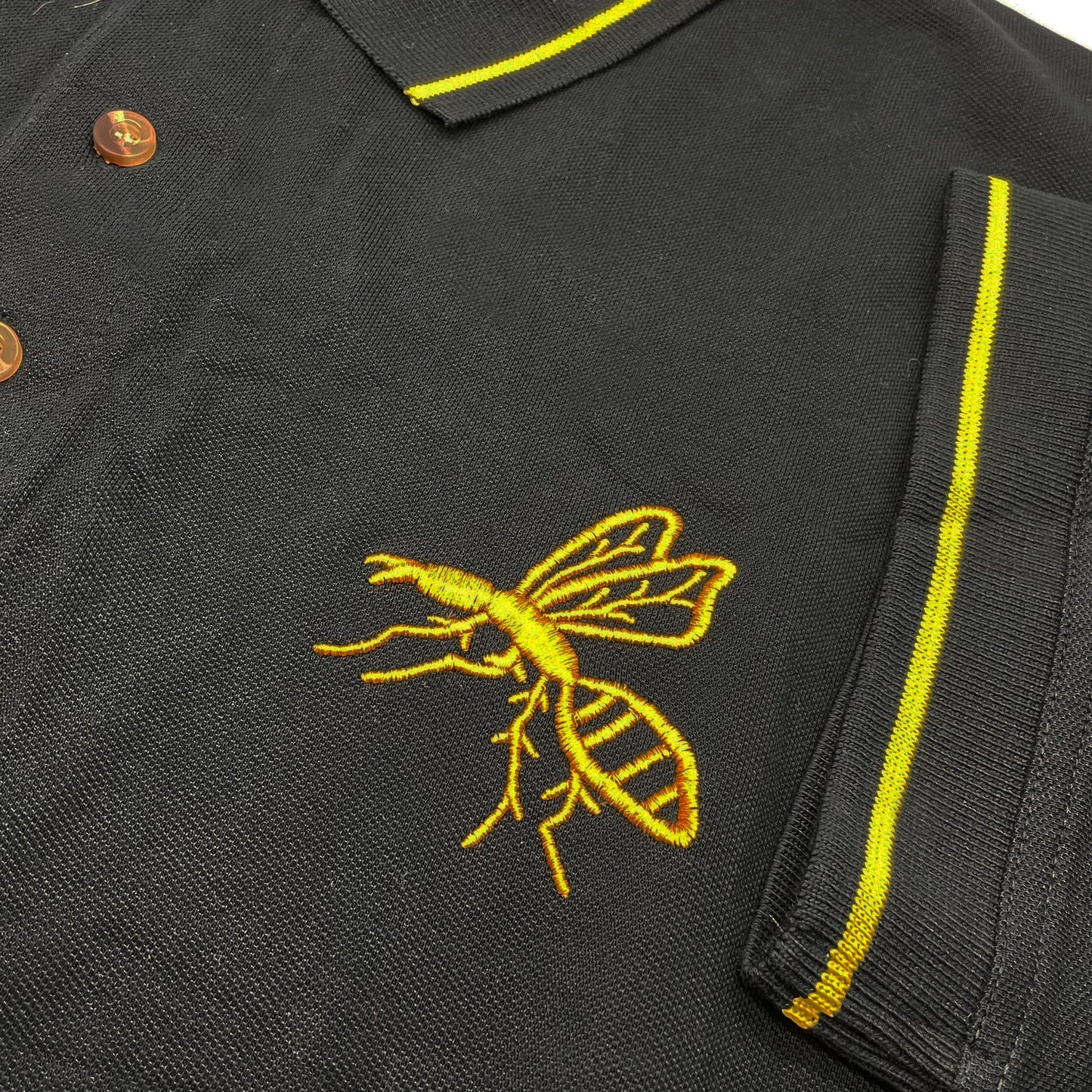Retro Wasps Rugby Polo Shirt