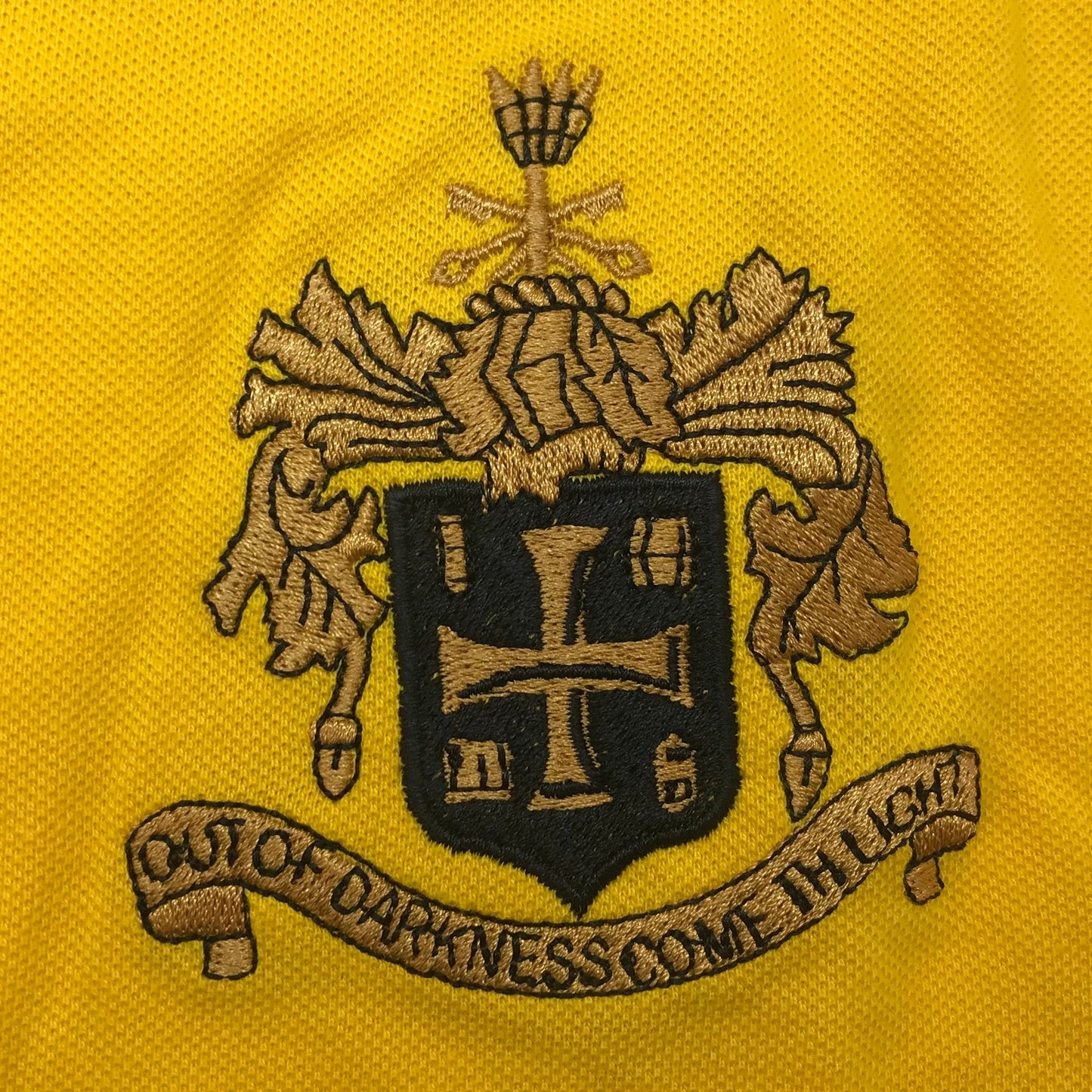 Retro Wolves Football Polo Shirt