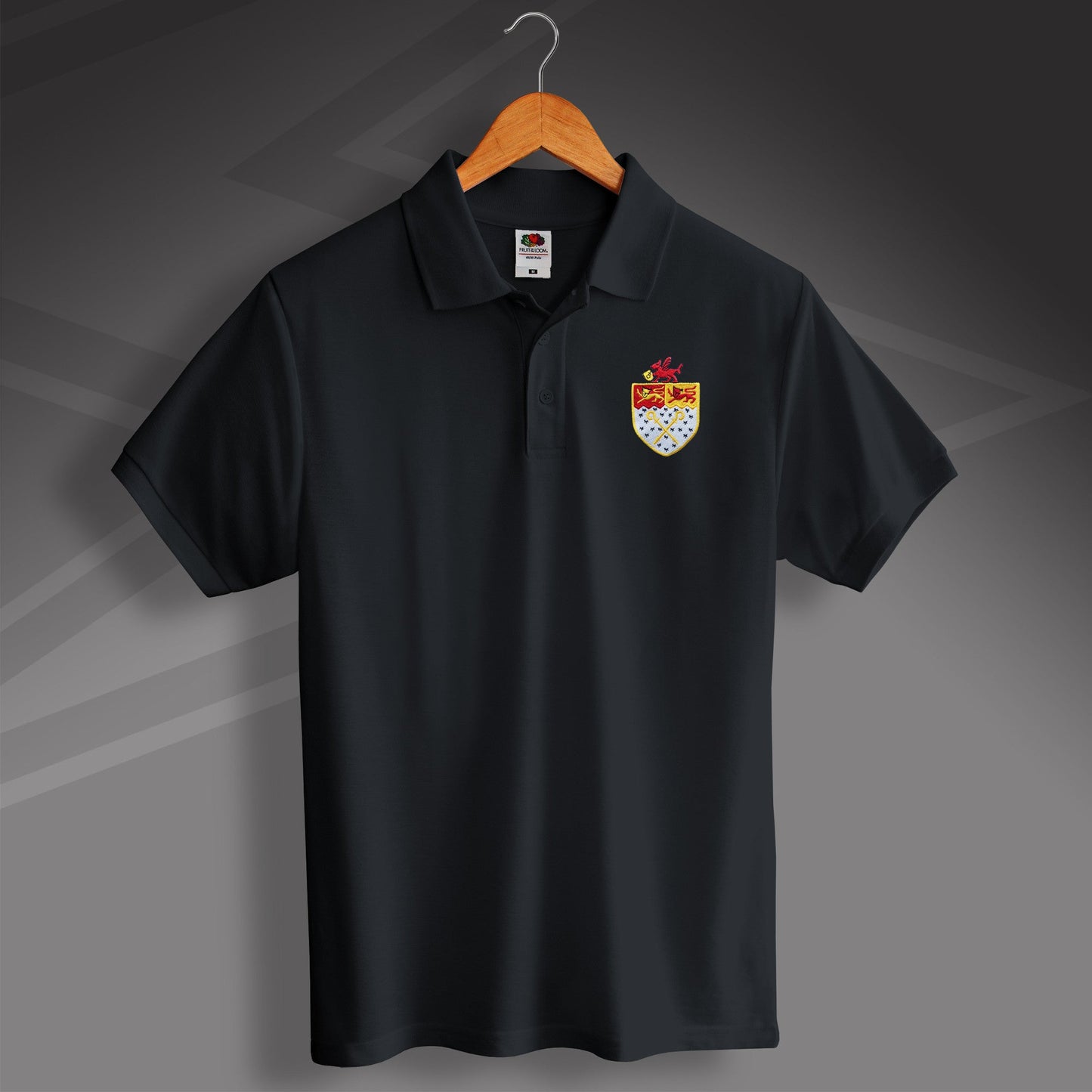Retro Wrexham Polo Shirt
