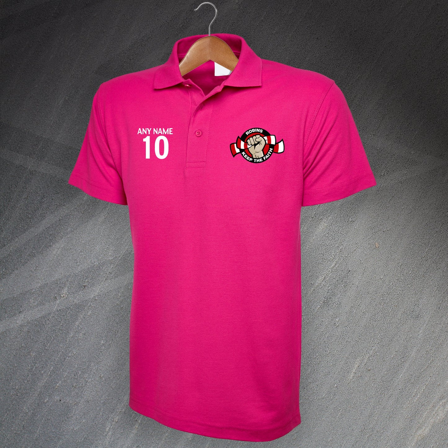 Robins Keep The Faith Polo Shirt with any Number & Name