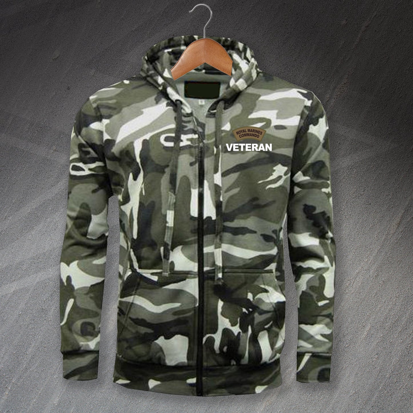 Royal Marines Commando Camouflage Hoodie