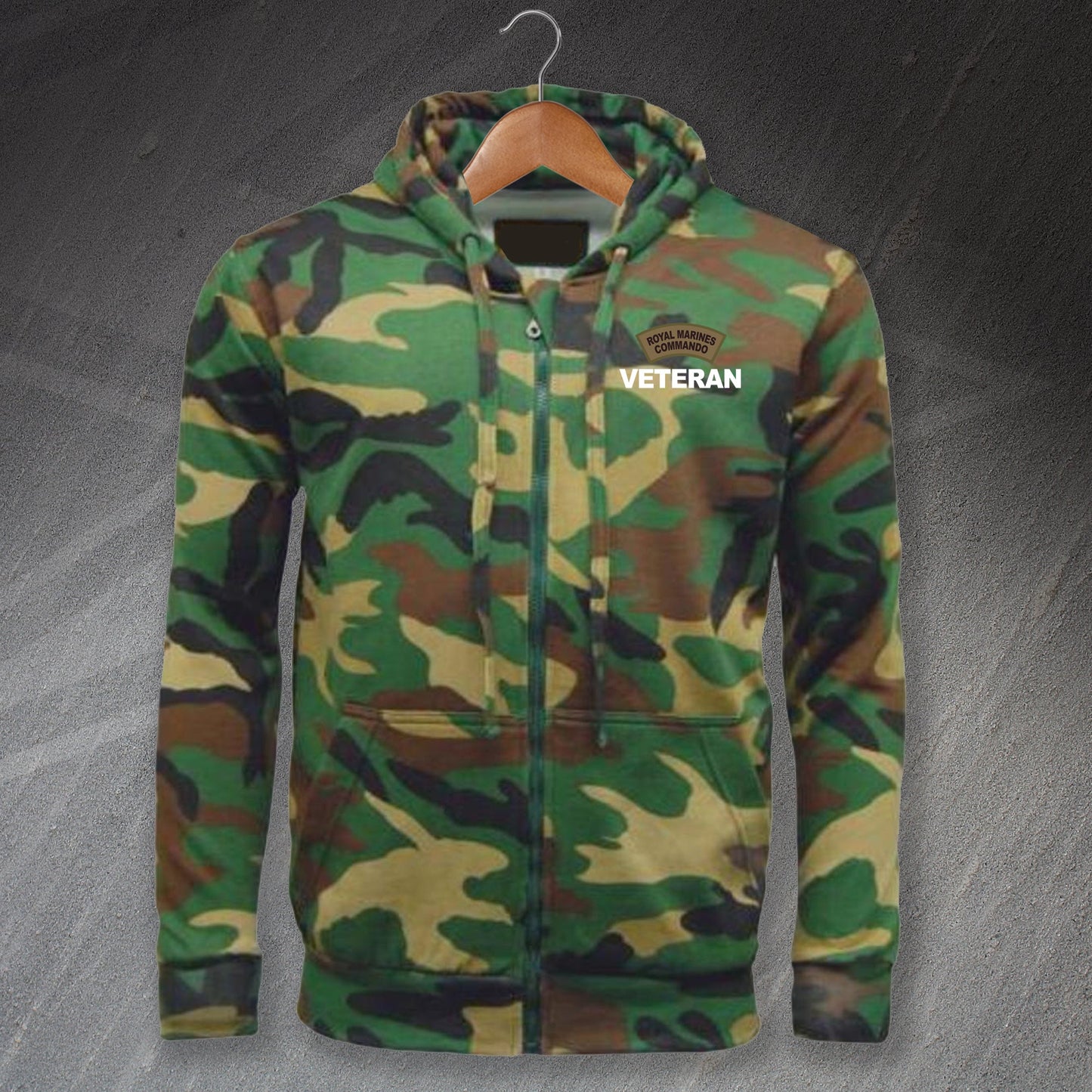 Royal Marines Commando Camouflage Hoodie