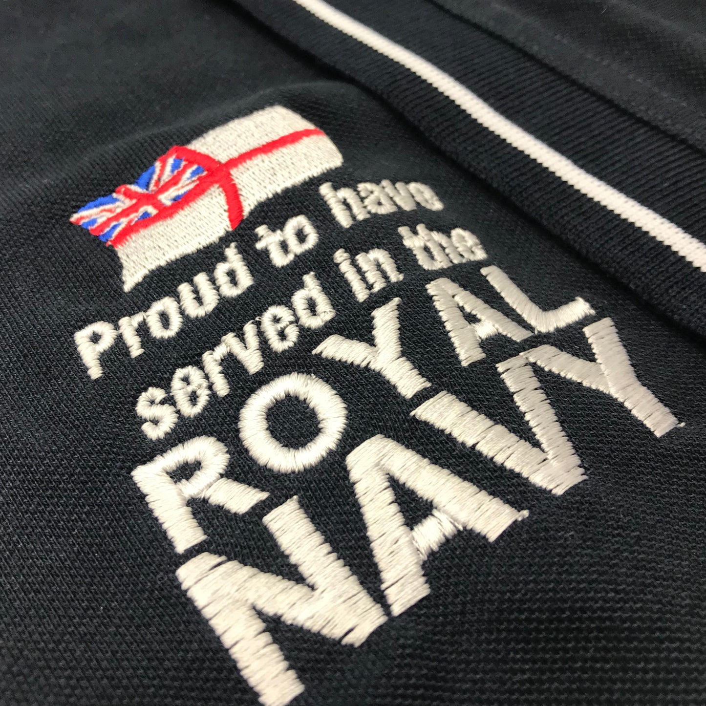 Royal Navy Embroidered Polo Shirt