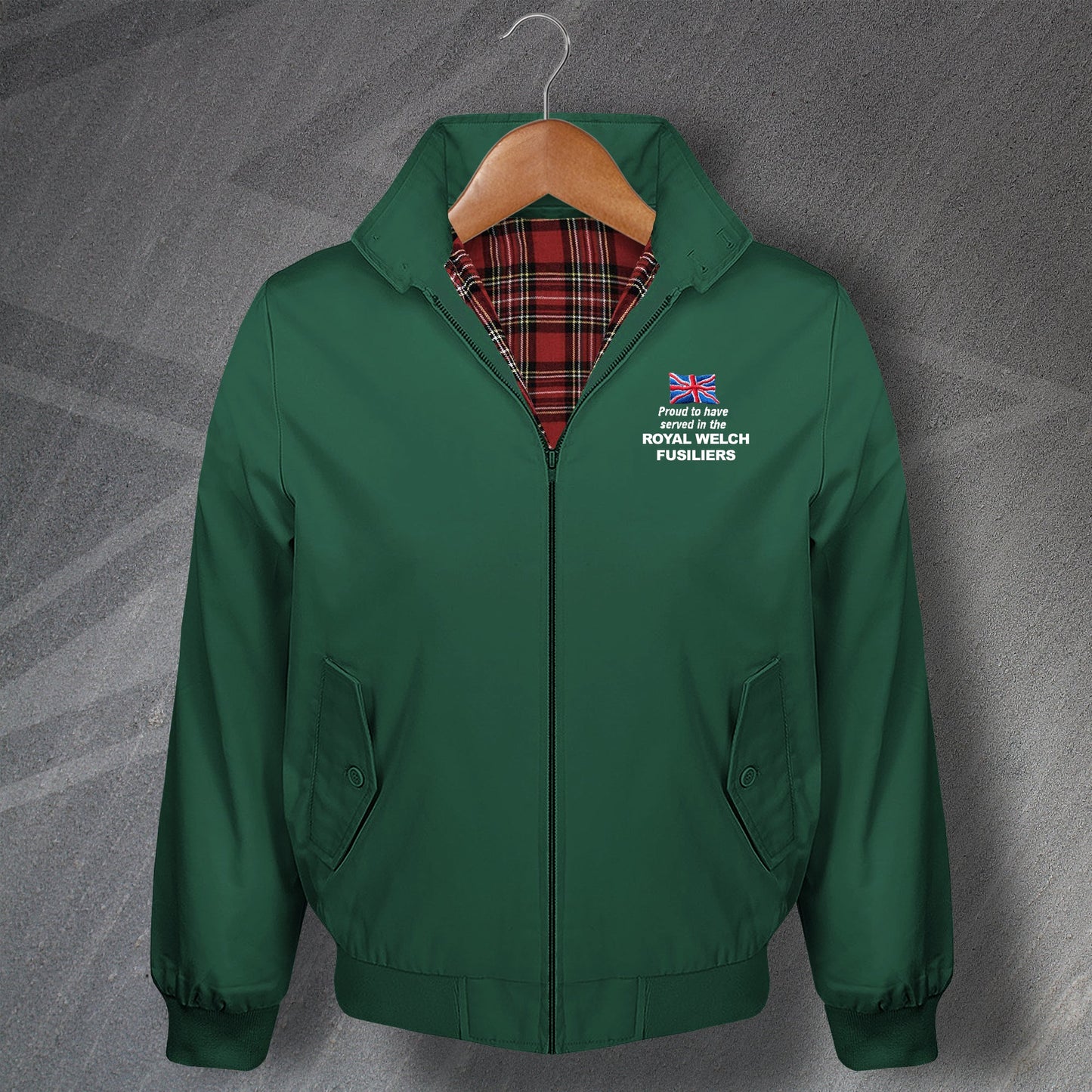 Royal Welch Fusiliers Harrington Jacket