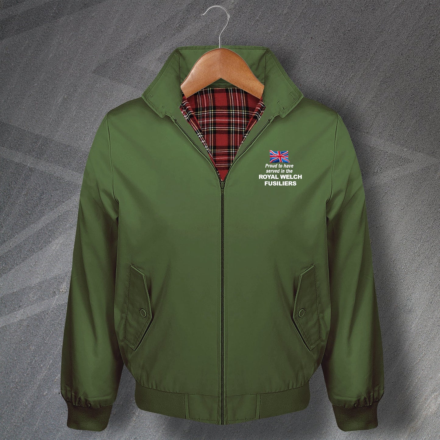 Royal Welch Fusiliers Harrington Jacket