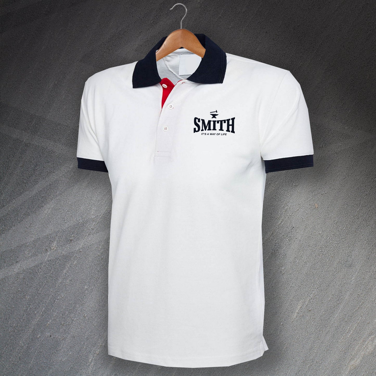 Smith Surname Polo Shirt