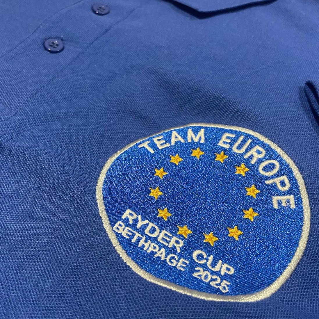 Team Europe Ryder Cup 2025 Polo Shirt
