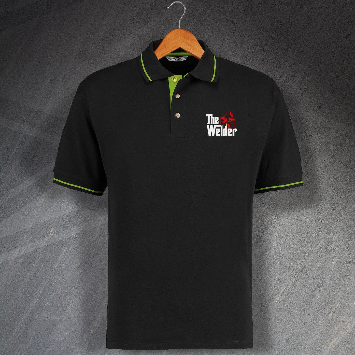 The Welder Contrast Polo Shirt