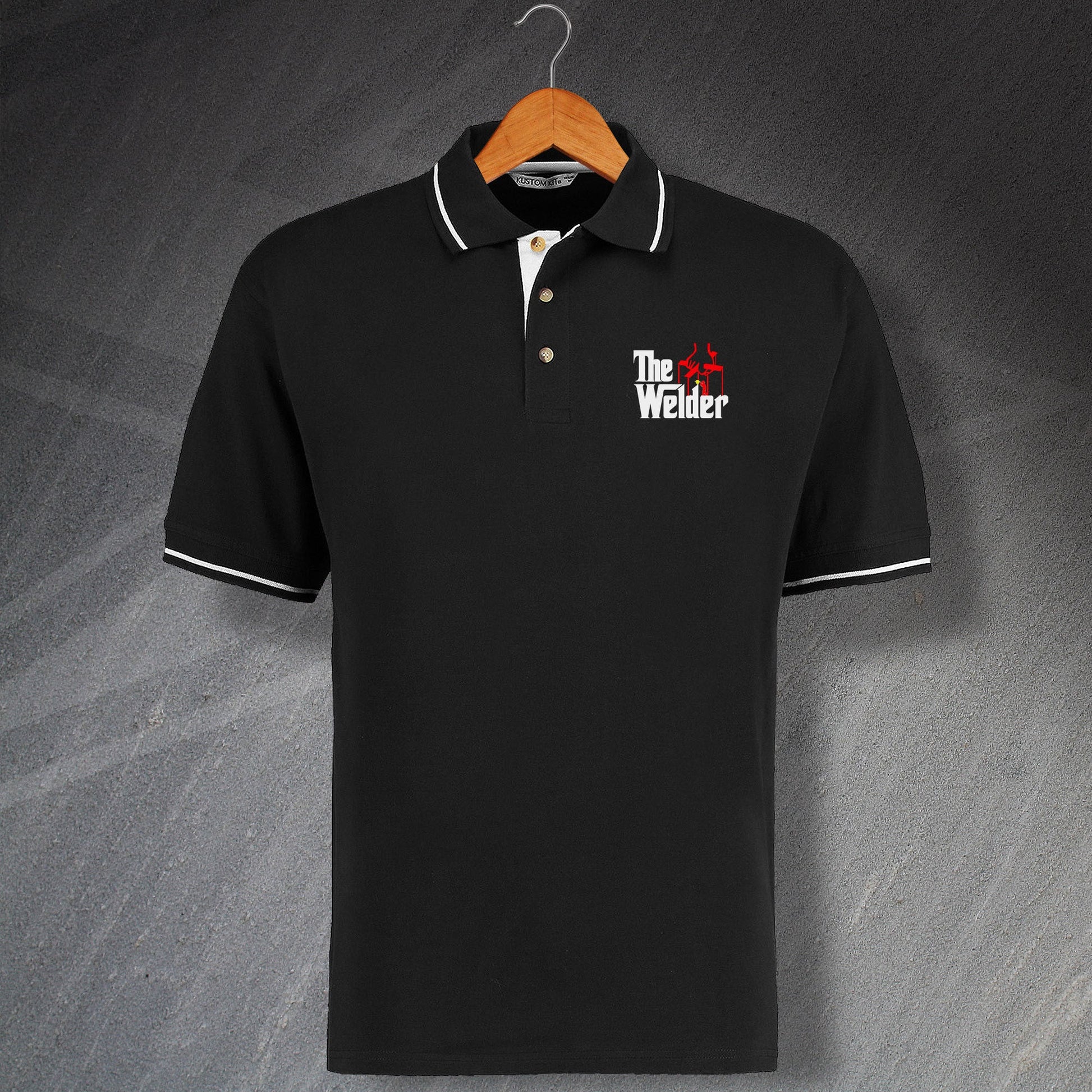 The Welder Contrast Polo Shirt