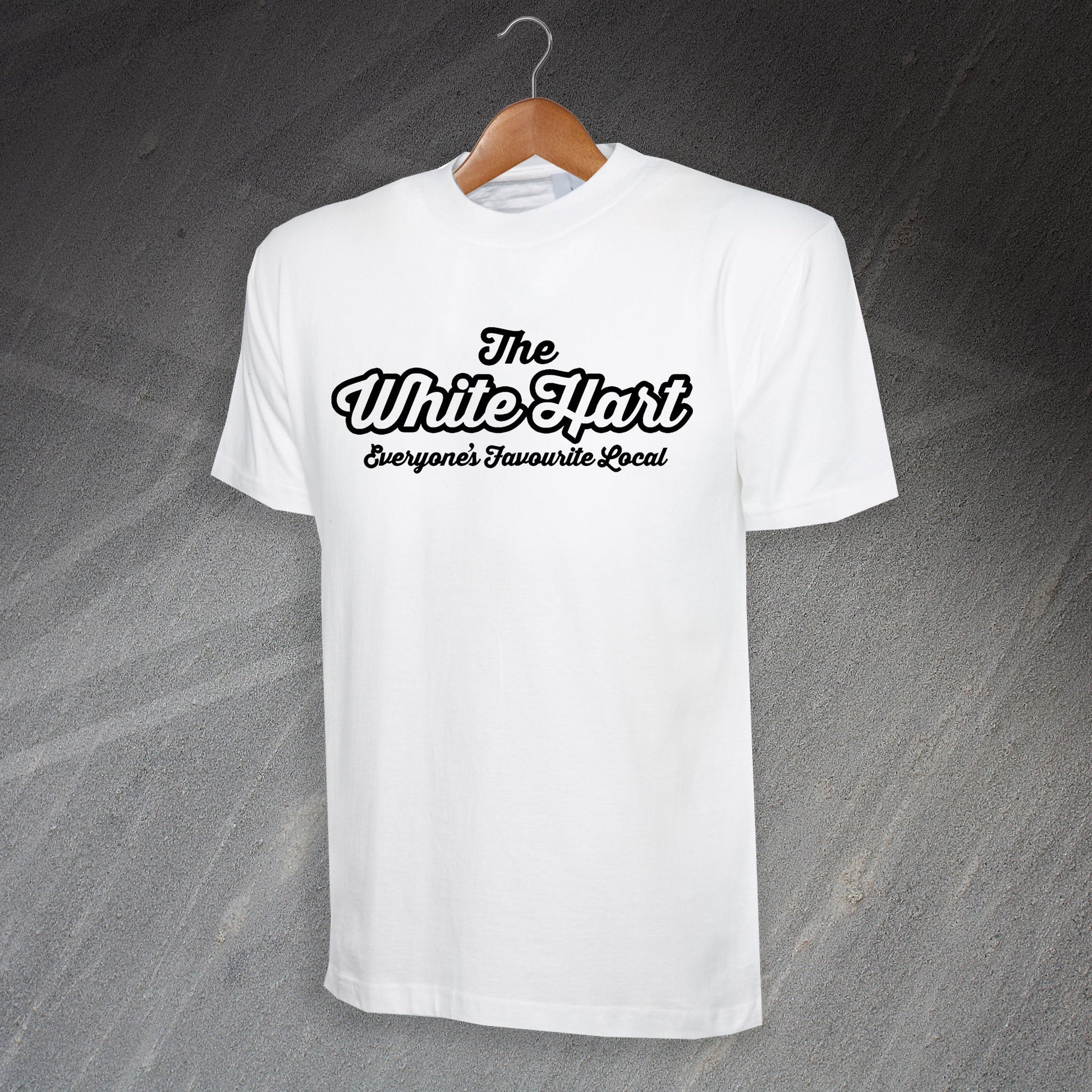 The White Hart Everyone's Favourite Local T-Shirt