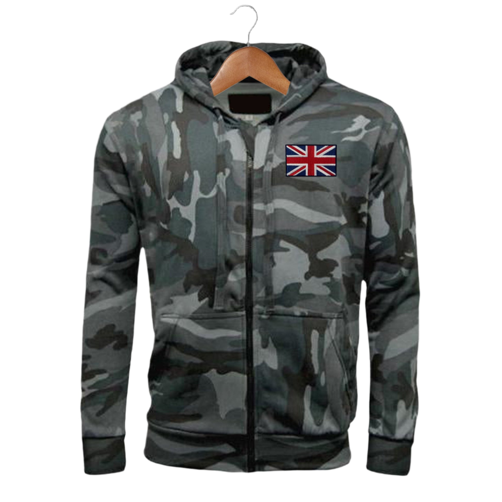 Union Jack Camouflage Hoodie