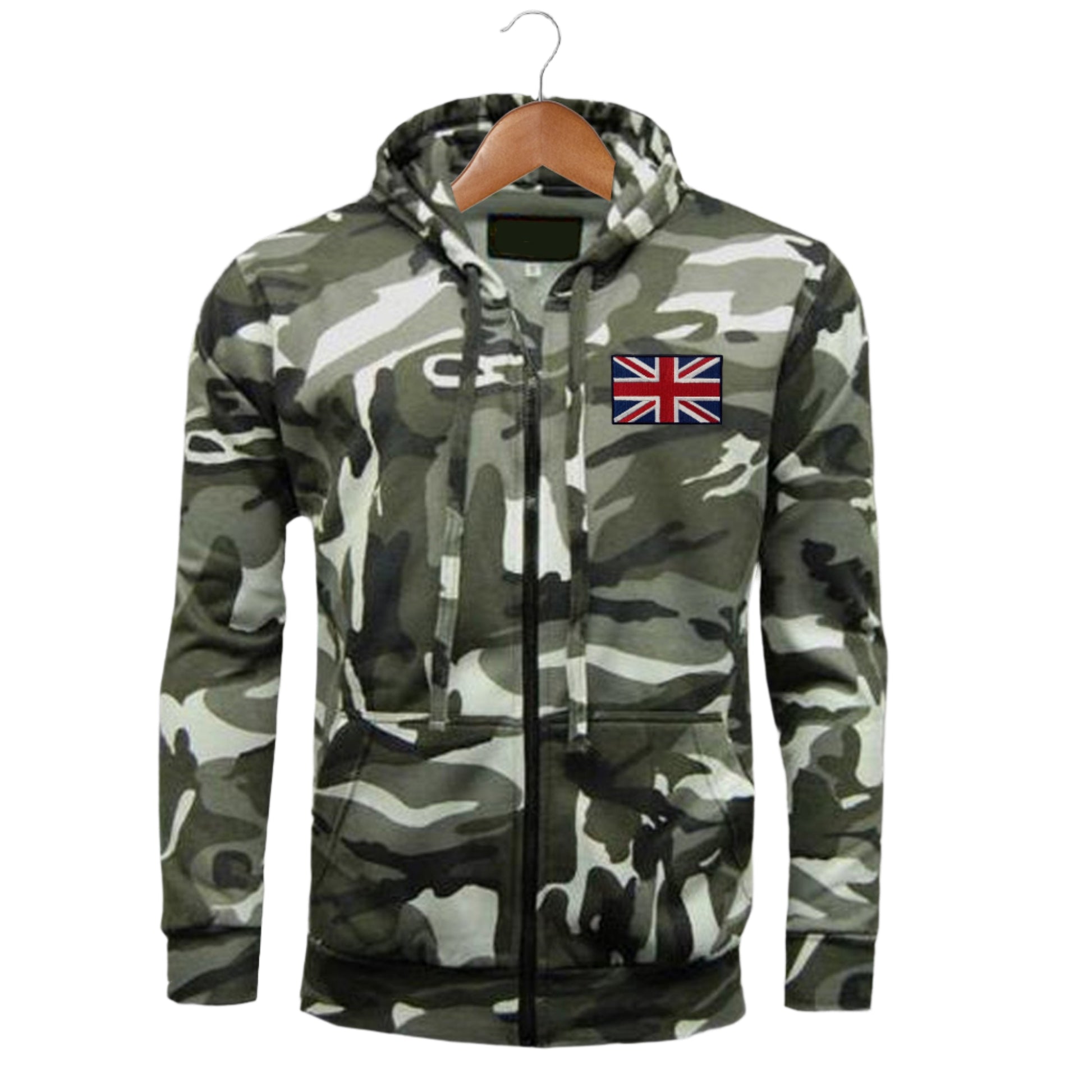 Union Jack Camouflage Hoodie