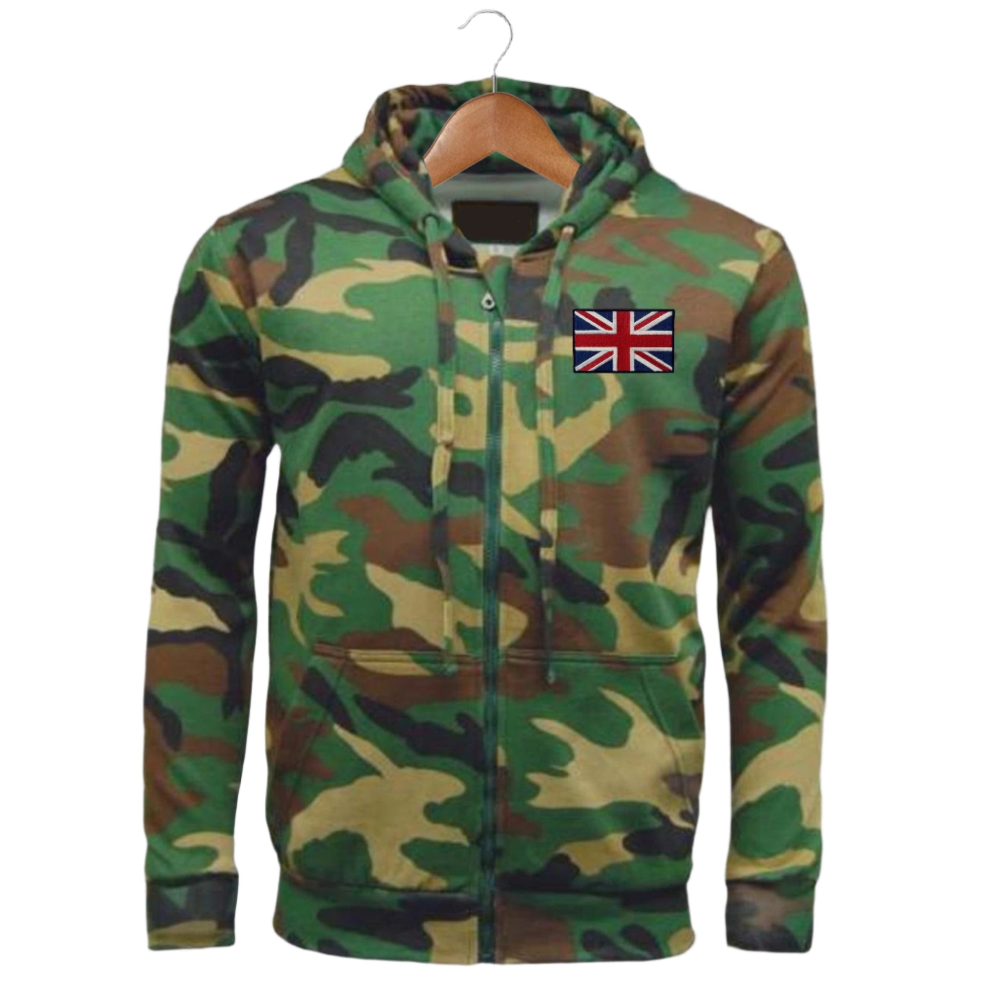 Union Jack Camouflage Hoodie