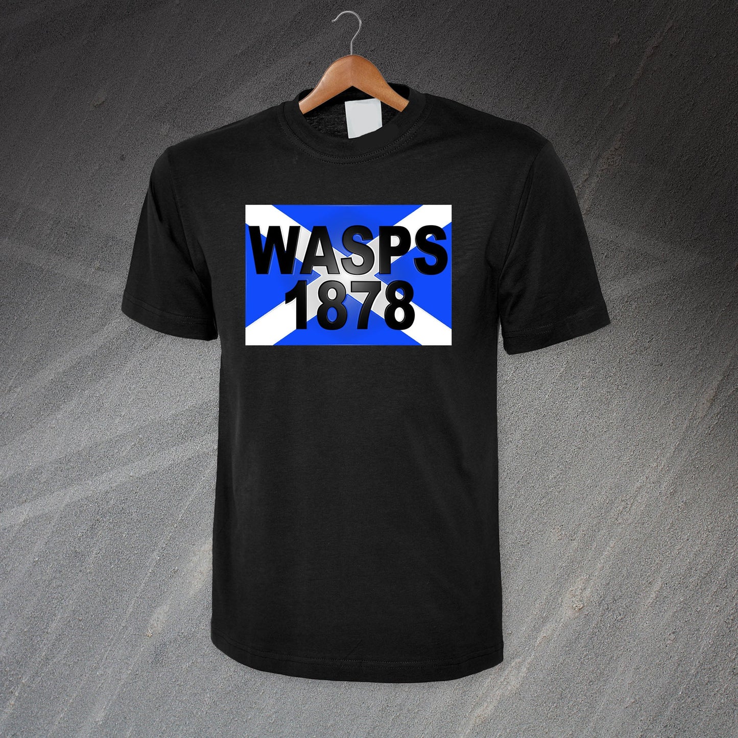 Wasps 1878 Flag of Scotland T-Shirt
