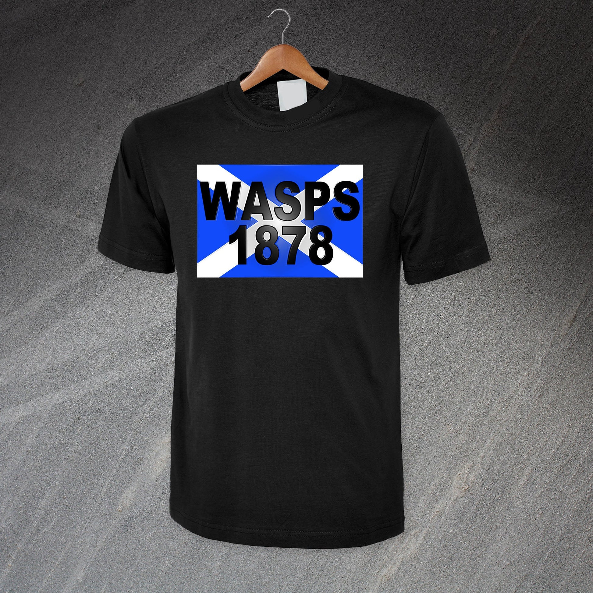 Wasps 1878 Flag of Scotland T-Shirt