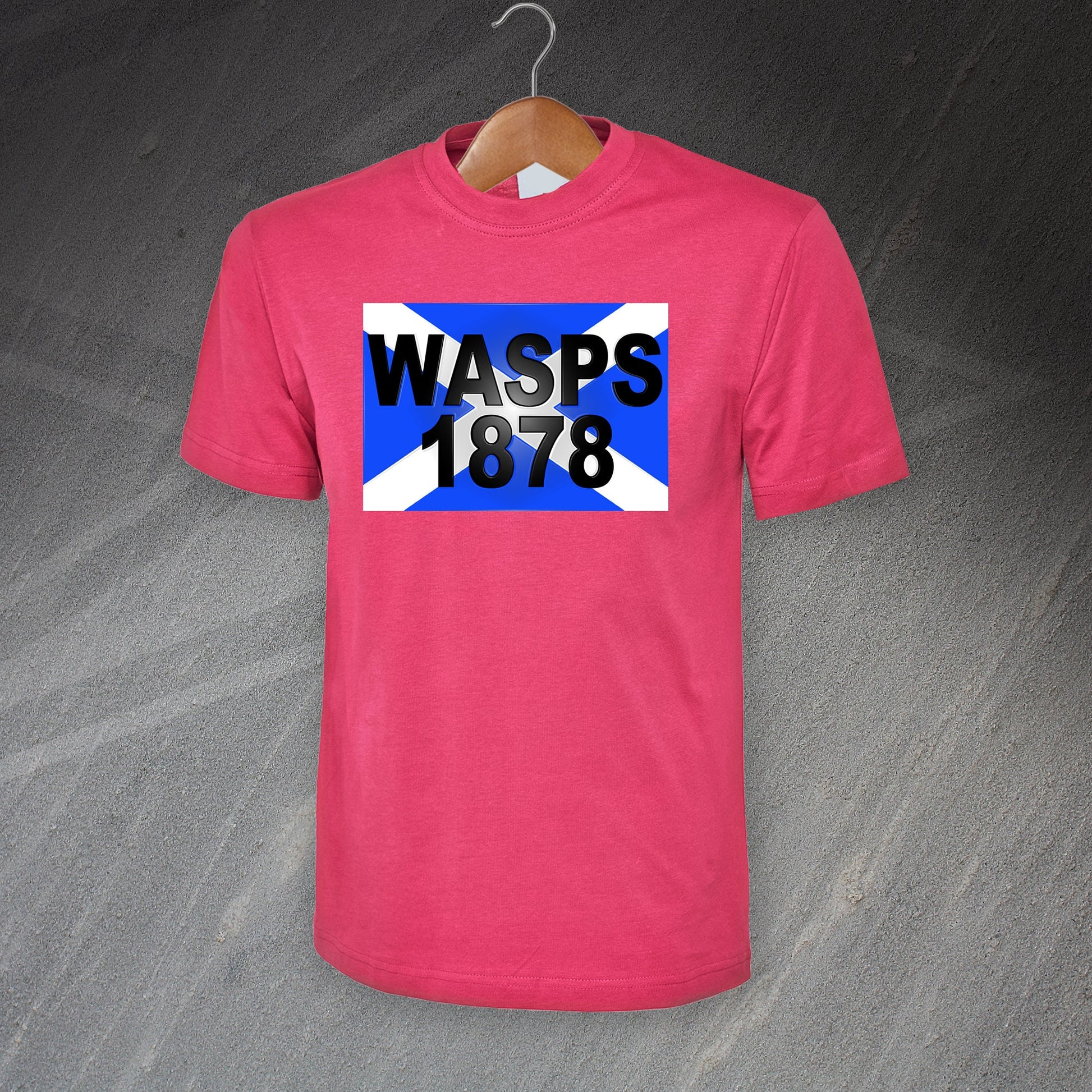 Wasps 1878 Flag of Scotland T-Shirt