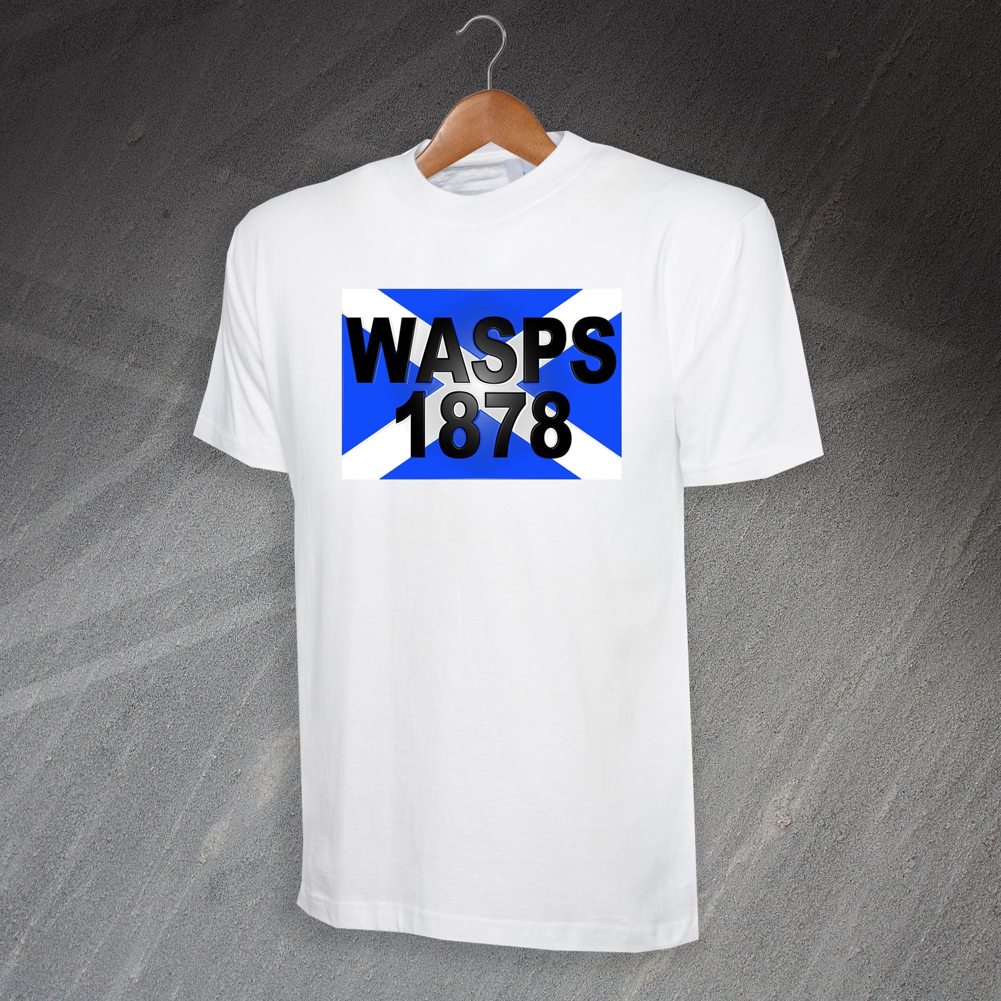Wasps 1878 Flag of Scotland T-Shirt