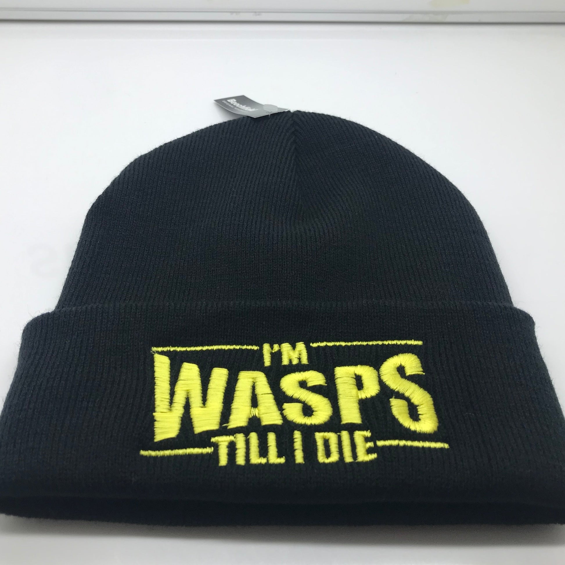 Wasps Rugby Beanie Hat