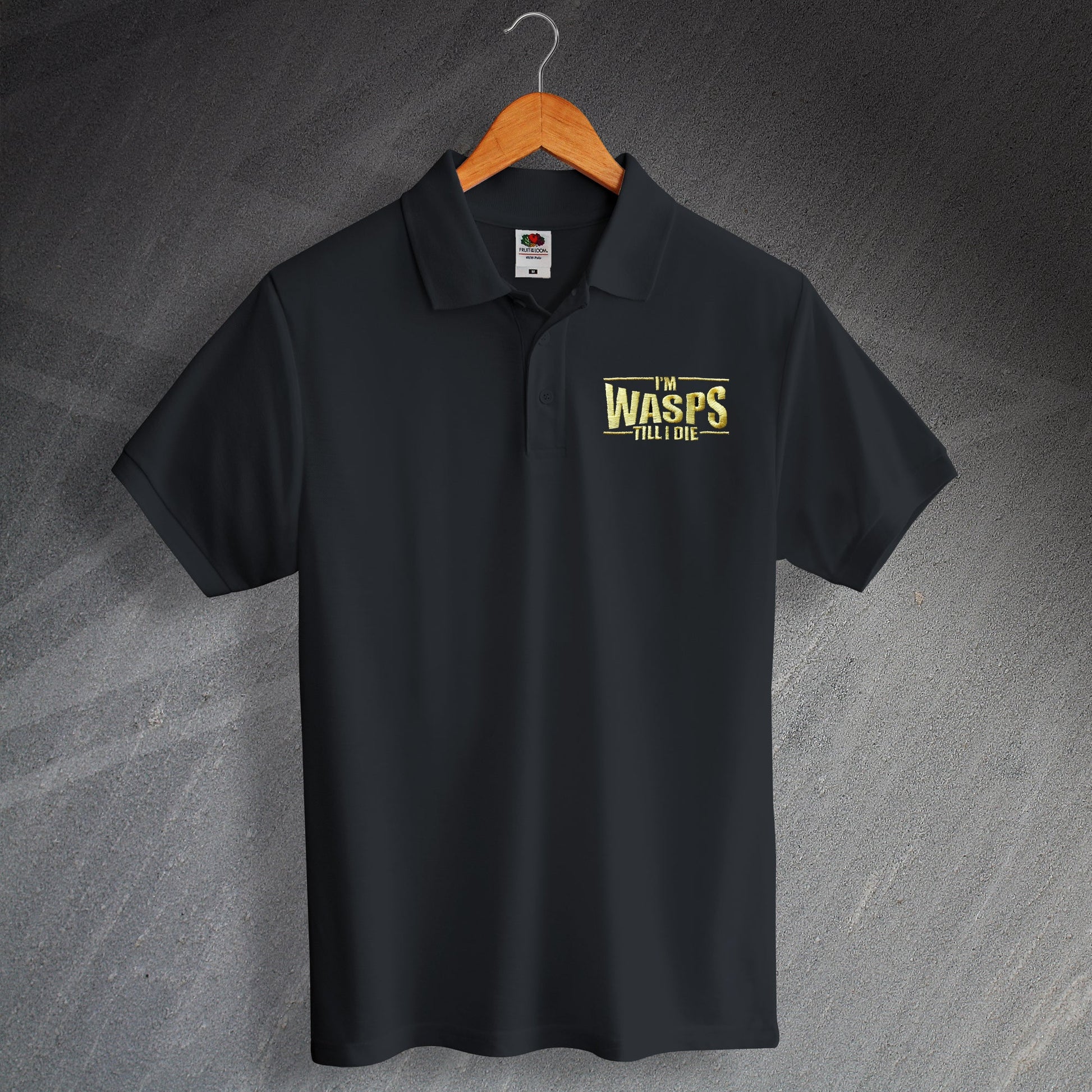Wasps Embroidered Polo Shirt